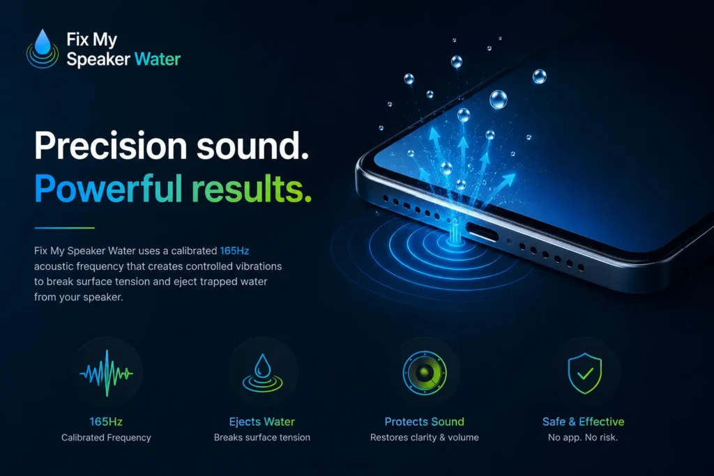 Fix My Speaker Water