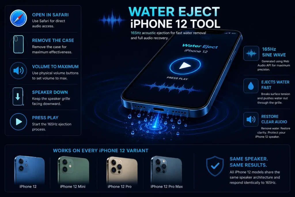 Water Eject iPhone 12